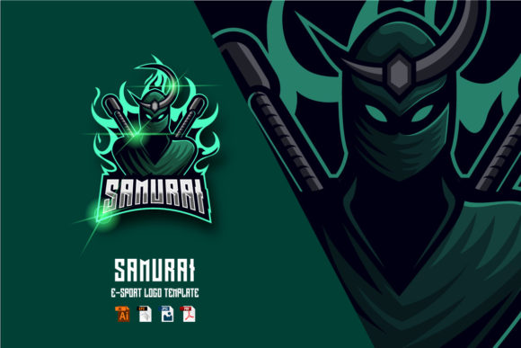 Crafting Your E-sport Identity: The Ninja Samurai Logo