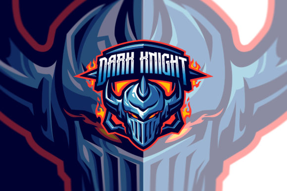Dark Knight Logo Template: Ultimate Branding for Gaming
