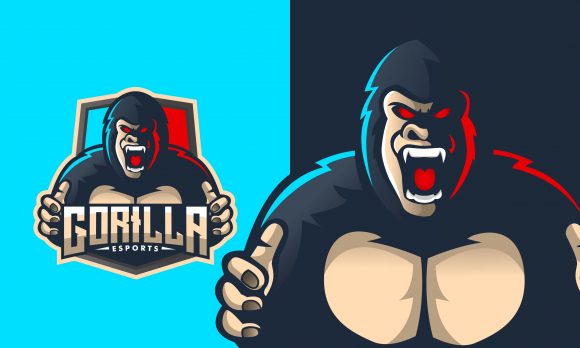Evaluating a Gorilla Mascot Logo for Gaming and Sports Branding