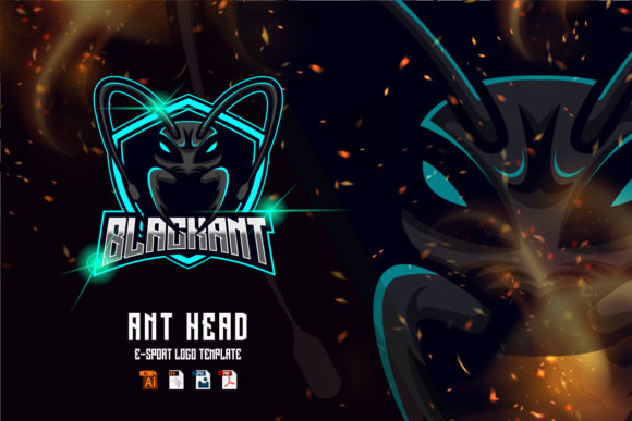 Finding Your Identity: The Power of the Ant E-sport Logo Design Template Vector