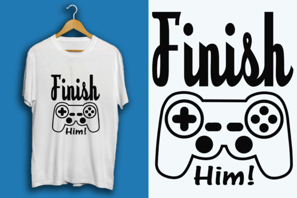 Gaming Gamer Svg Design, Finish Him: A Versatile Tool for Creative and Professional Use