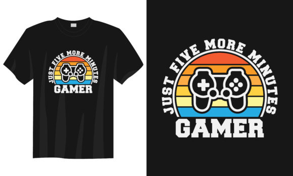 Master Your Merch: How the Gaming T-shirt Design, Just Five More Unlocks Creative Freedom