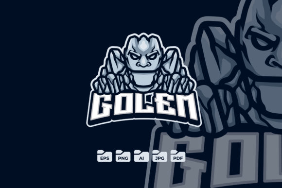 The Strategic Power of a Golem Mascot Logo Design