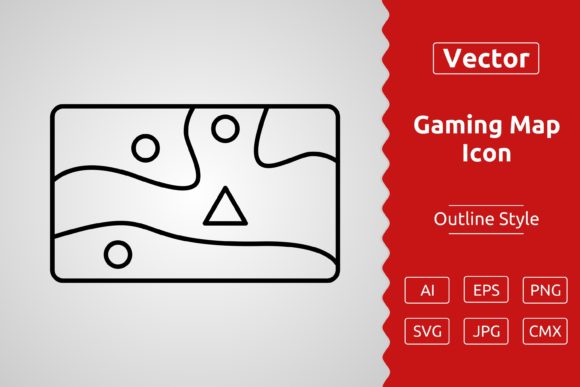 The Vector Gaming Map Outline Icon: A Designer's Ultimate Toolkit