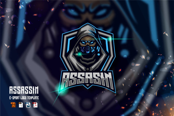 Your Identity on the Virtual Battlefield: The Power of an Assassin E-sport Logo Design