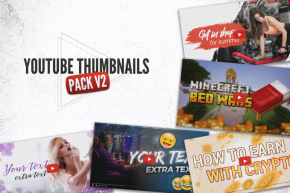 YouTube Thumbnails Pack V2: A Tool for Creators Seeking Visual Impact